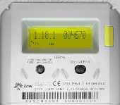 Contador da luz digital Contador digital