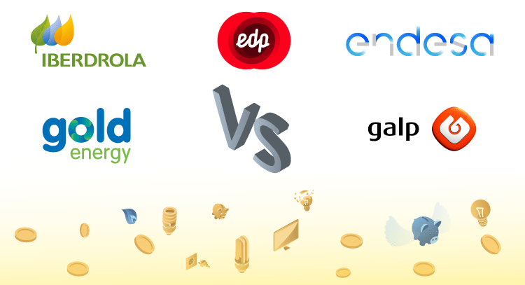 Empresas Fornecedoras de Eletricidade: EDP, Galp, Endesa, Goldenergy, Iberdrola