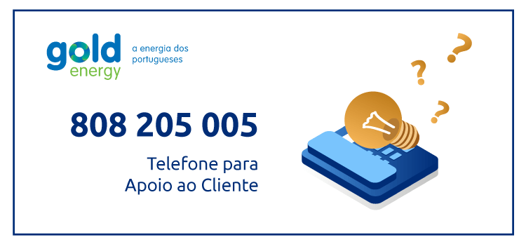 Goldenergy Contacto de Apoio ao Cliente